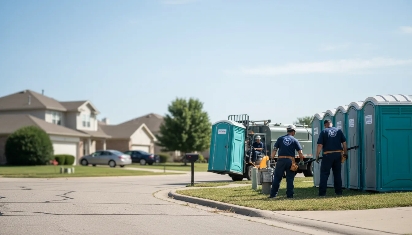 Porta Potty Rental in Josephine, TX near me